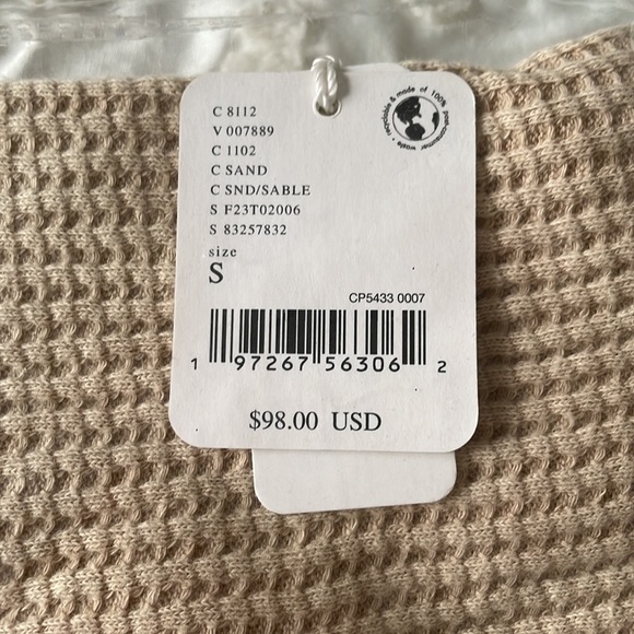 ⏰FLASH SALE!⏰✨NEW!✨Free People One Ashton Zip Thermal - Picture 7 of 9